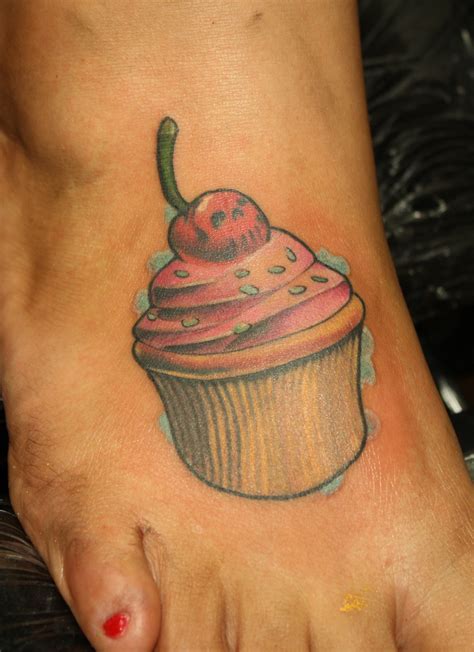 cupcake tattoo designs